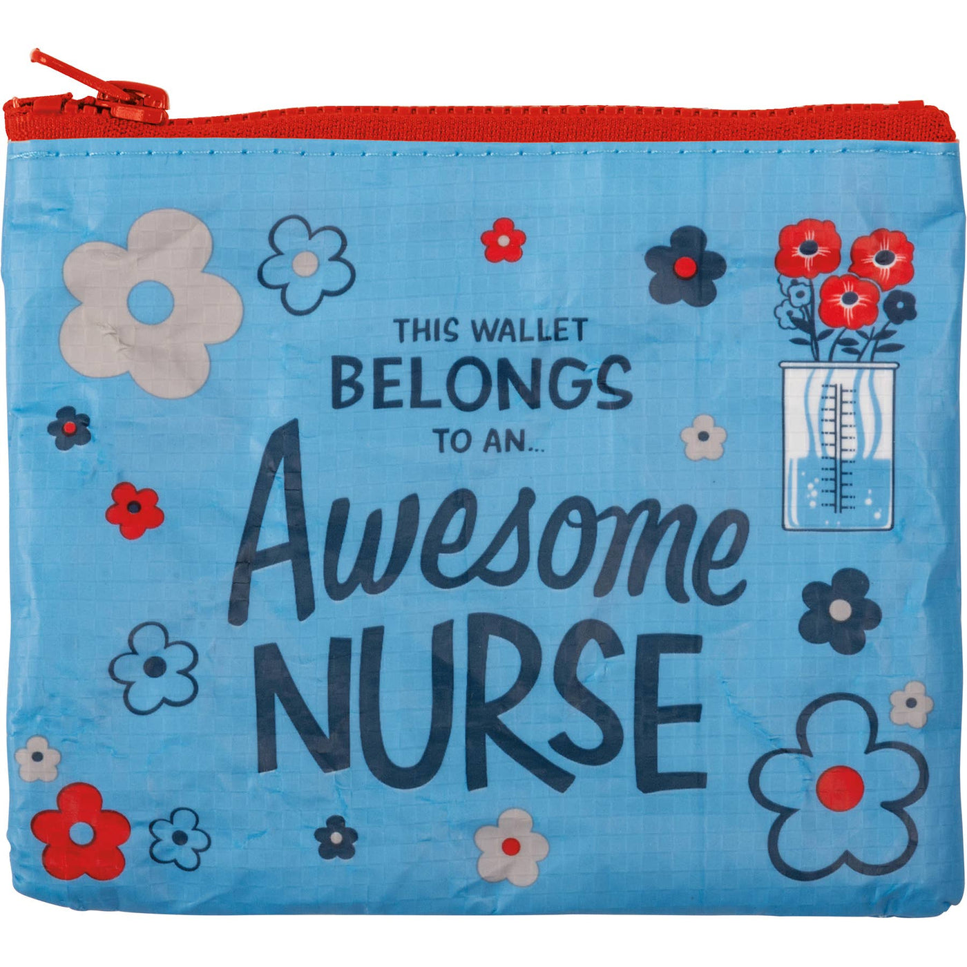 Awesome Nurse Zipper Wallet