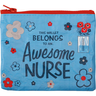 Awesome Nurse Zipper Wallet