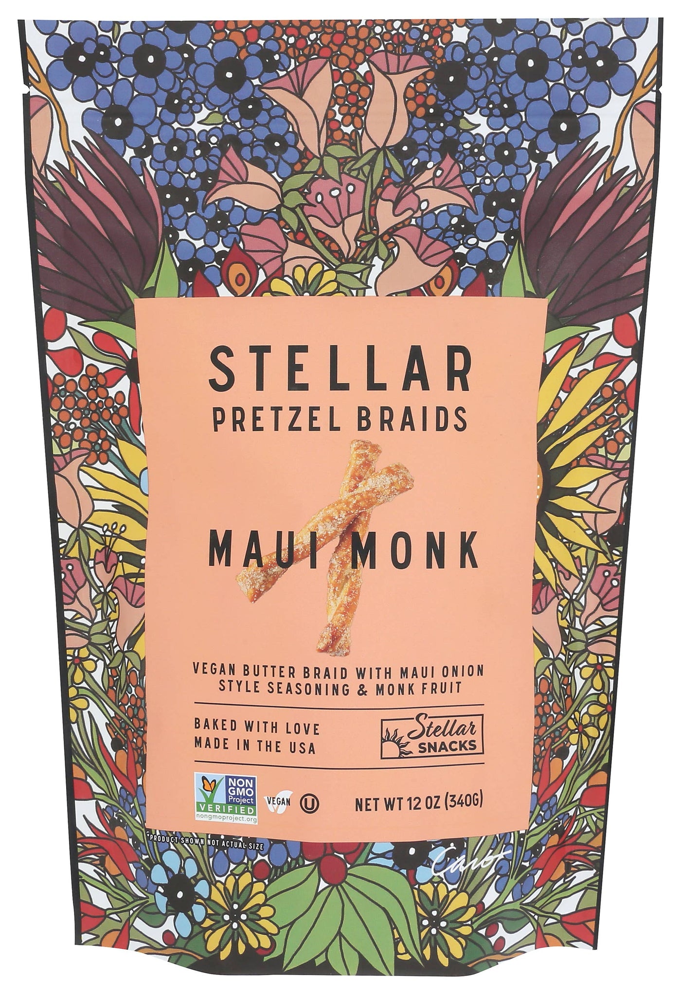 Stellar Pretzel Braids - Maui Monk - 12oz