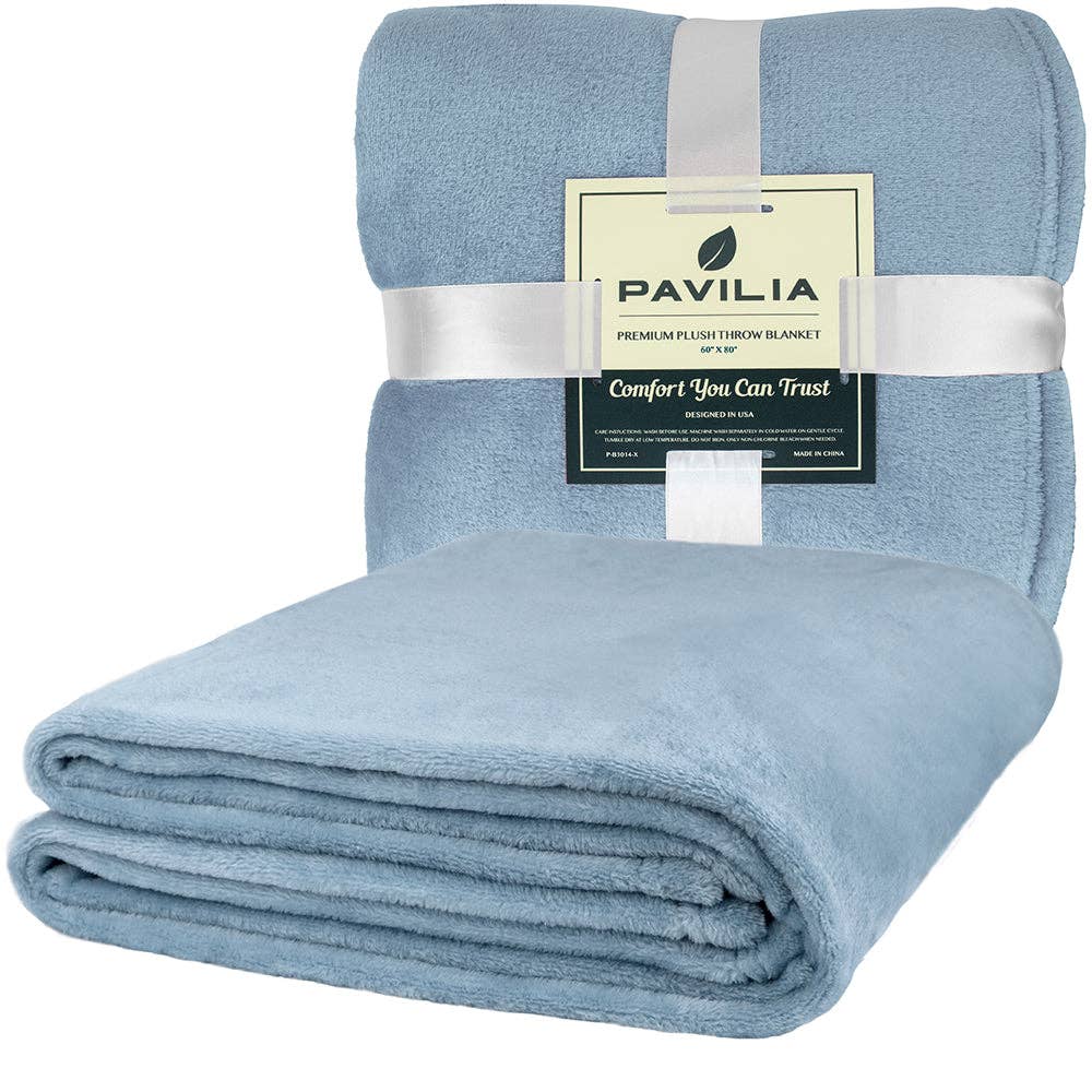 Classic Fleece Throw Blanket