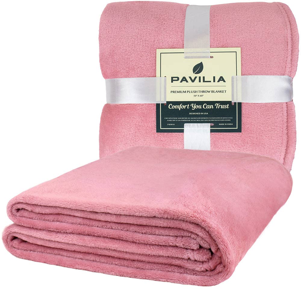 Classic Fleece Throw Blanket