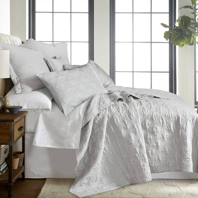 Washed Linen Quilted Sham