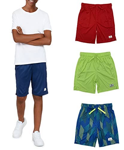 Boy's Dry Fit Basketball Shorts With Pockets