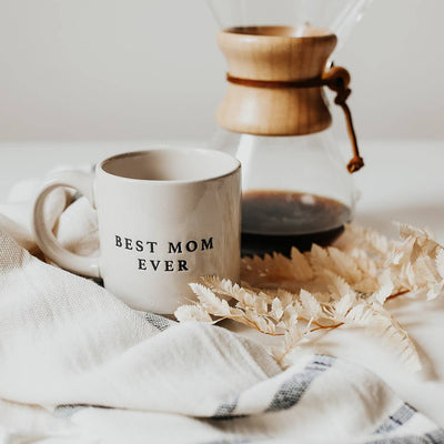 Best Mom Ever Stoneware Coffee Mug