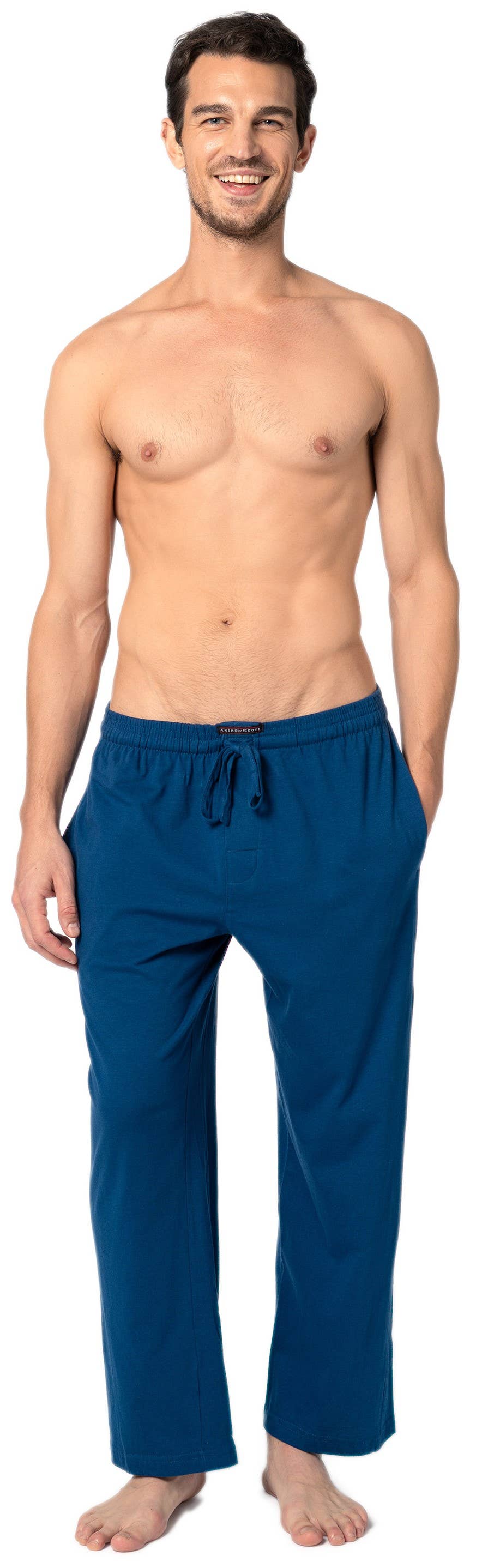 Men's Soft & Light Drawstring Lounge Pajama Pants