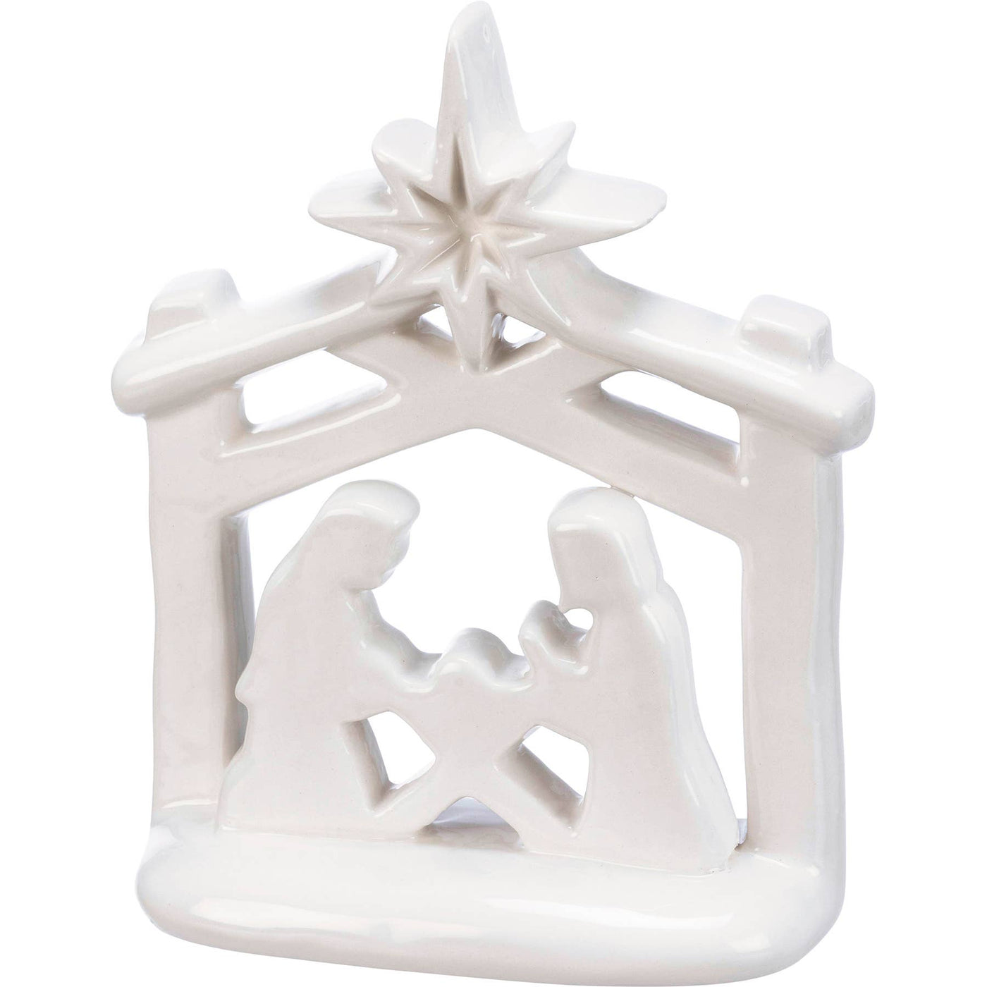 Ceramic Nativity Figurine