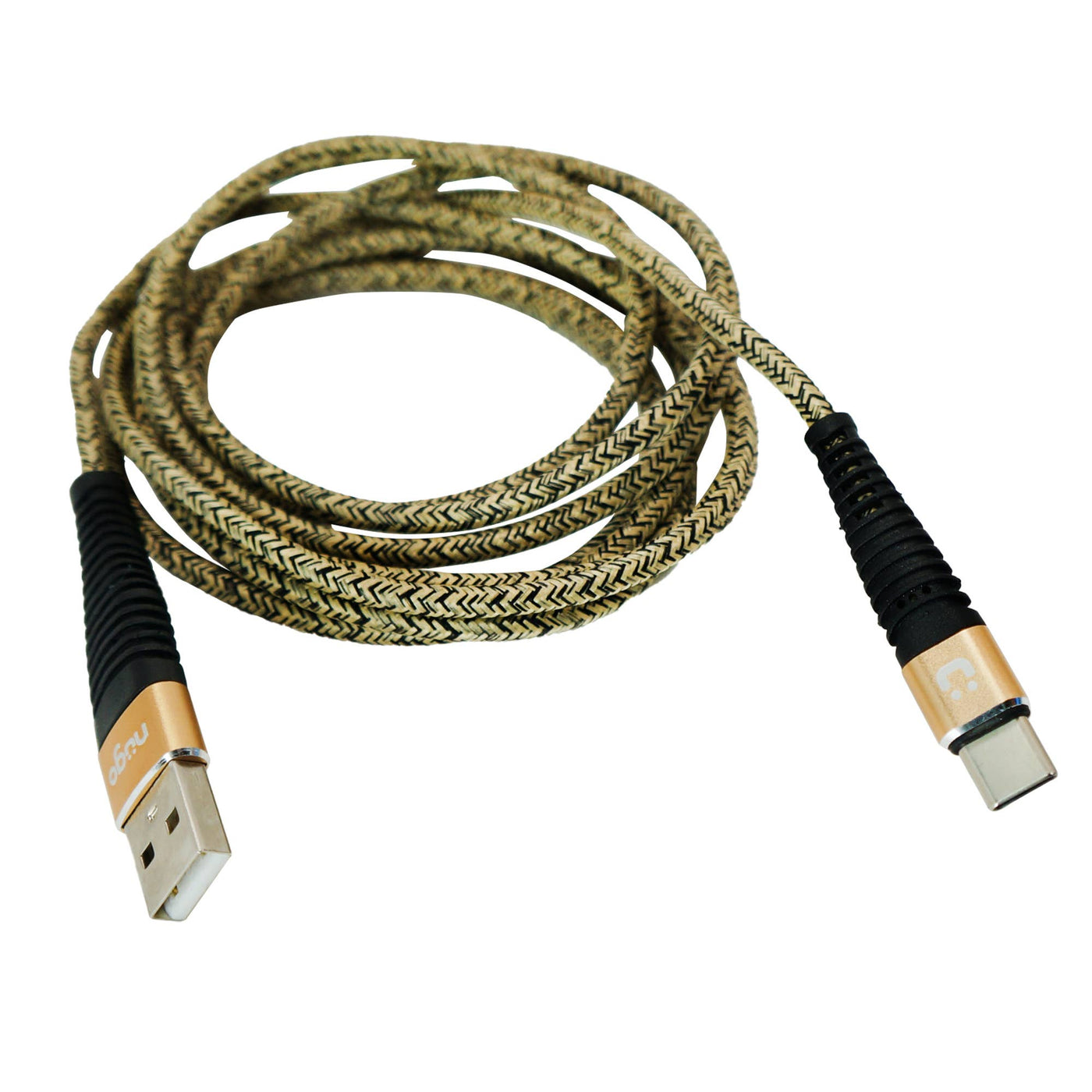 TYPE-C 6FT FAST CHARGE BRAIDED CABLE - CASE OF 12