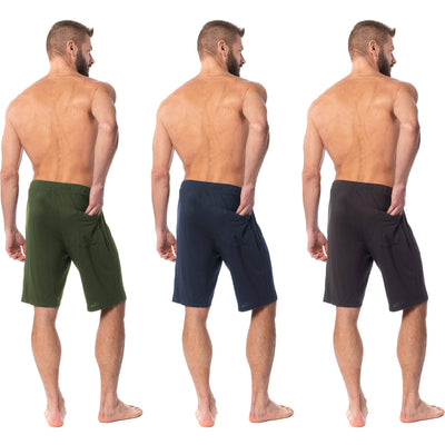 Men's Lightweight Drawstring Lounge Pajama Shorts