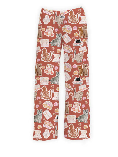 Kitten Sticker Lounge Pants