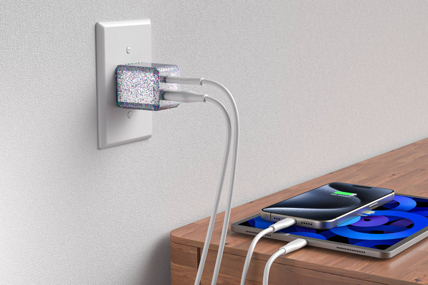 LAX Charge 2-Port USB Wall Chargers for Android &IP