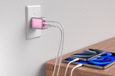 LAX Charge 2-Port USB Wall Chargers for Android &IP