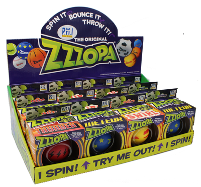 Zzzopa - Fidget Spinning Bouncy Ball