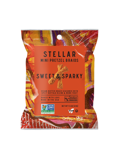 Stellar Pretzel Braids - Sweet & Sparky - 1.5oz