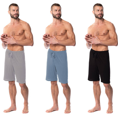 Men's Lightweight Drawstring Lounge Pajama Shorts