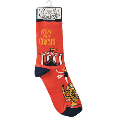 Circus And Monkeys Socks