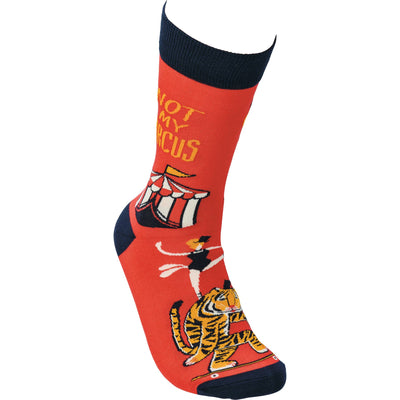 Circus And Monkeys Socks