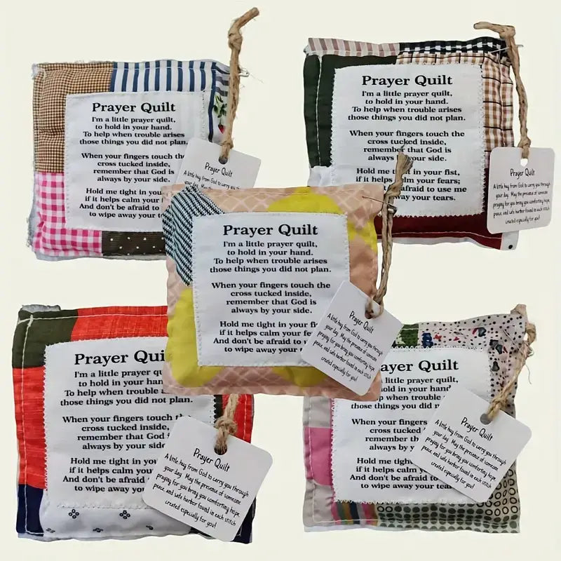 Mini Quilt-Style Prayer Pocket Quilts