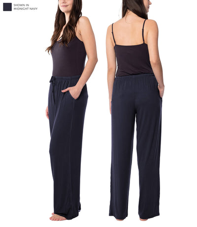 Women’s  Super Soft Rayon Full-Length Lounge Pant