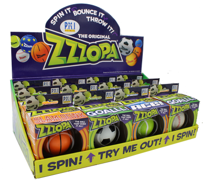 Zzzopa - Fidget Spinning Bouncy Ball