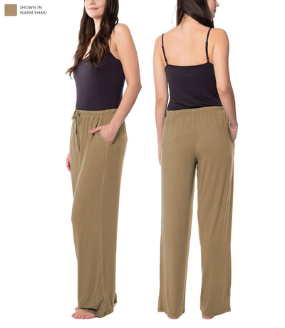 Women’s  Super Soft Rayon Full-Length Lounge Pant