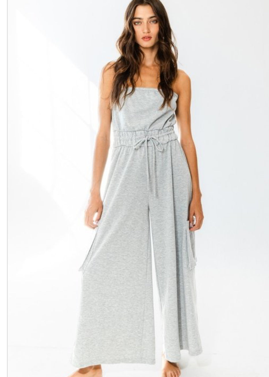 Strapless Jumpsuit