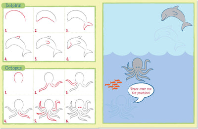 Learn To Draw….Ocean Wonders!