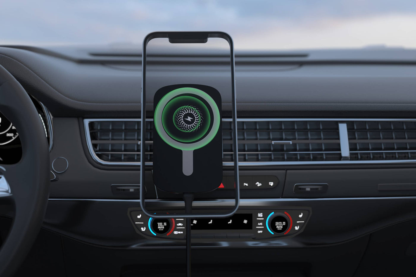 MAGNETIC MAGSAFE CAR PHONE HOLDER MOUNT