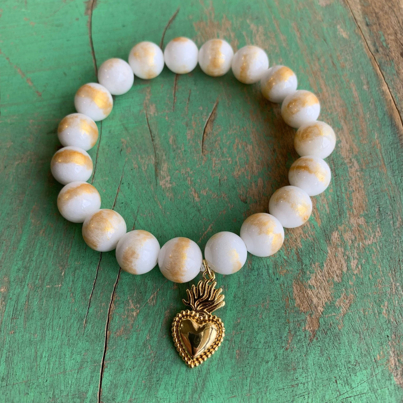 Royal Sacred Heart Bracelet