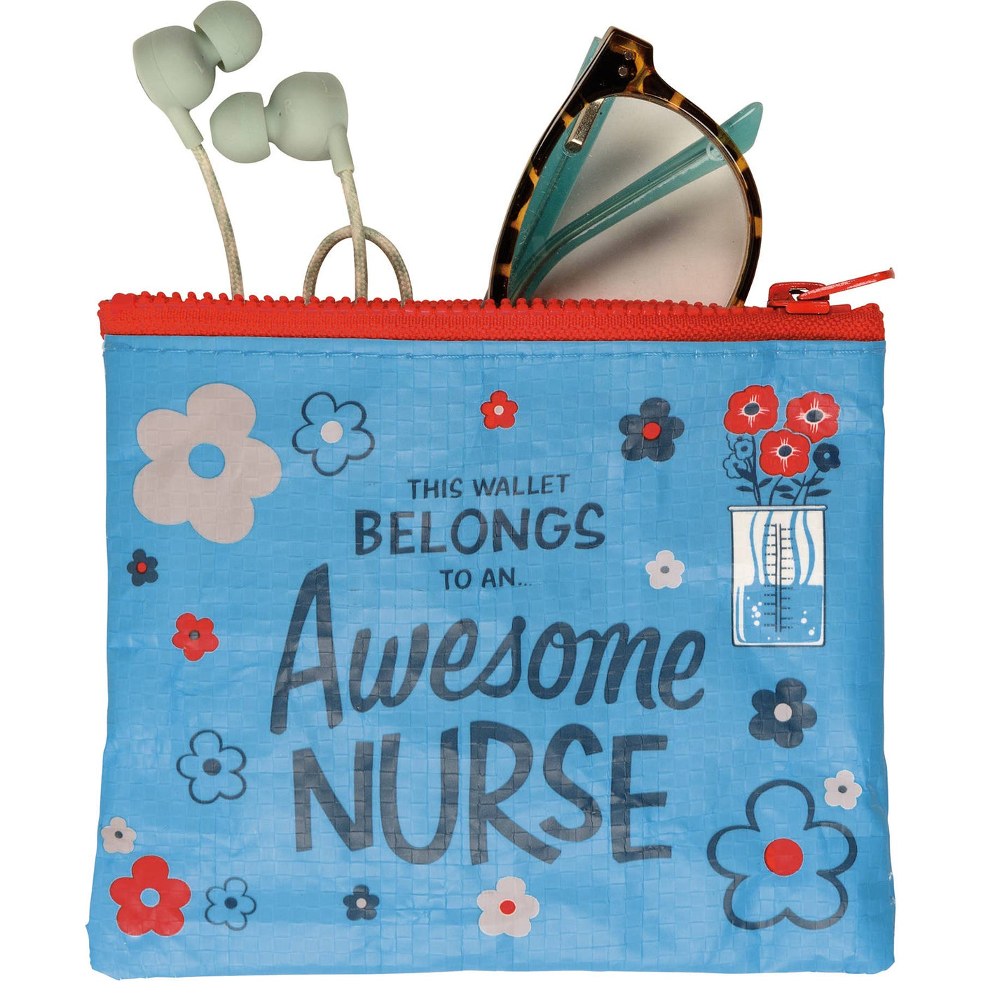 Awesome Nurse Zipper Wallet