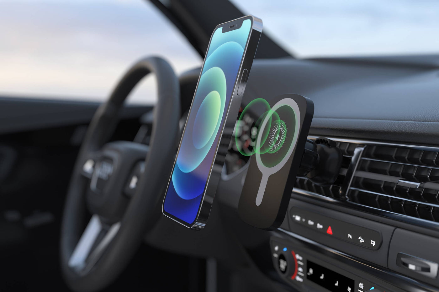 MAGNETIC MAGSAFE CAR PHONE HOLDER MOUNT