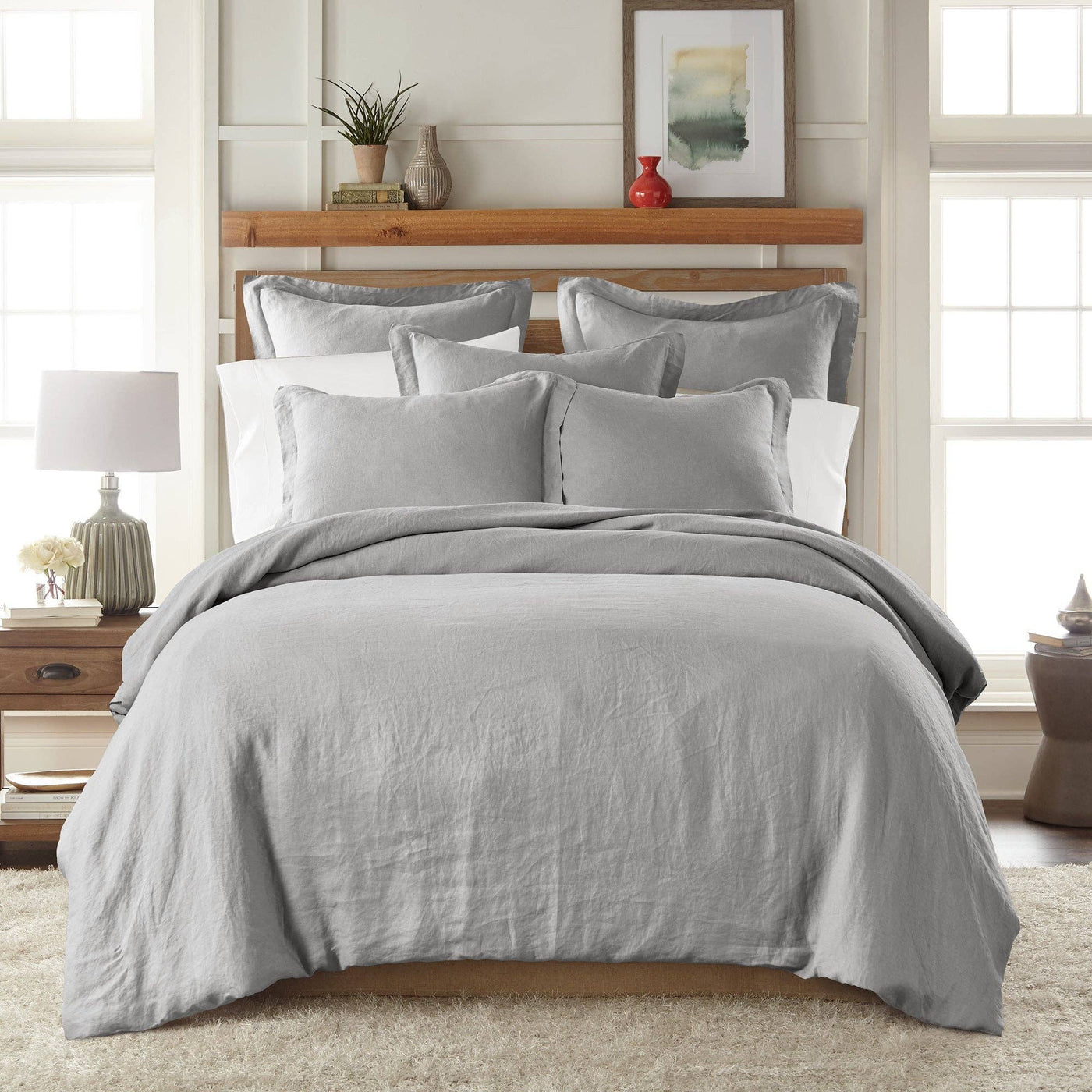 Washed Linen Duvet Cover