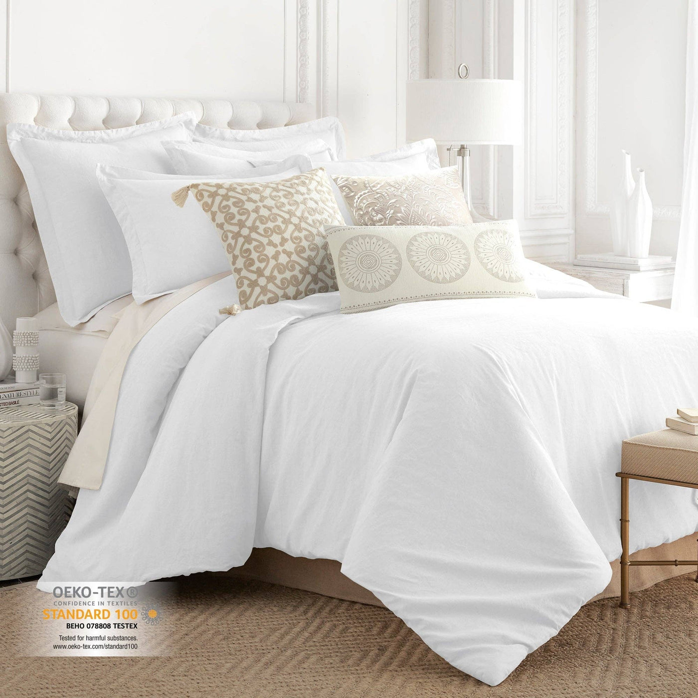 Washed Linen Duvet Cover