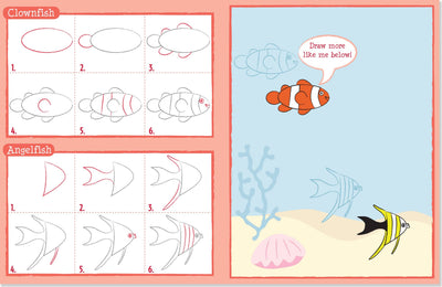 Learn To Draw….Ocean Wonders!