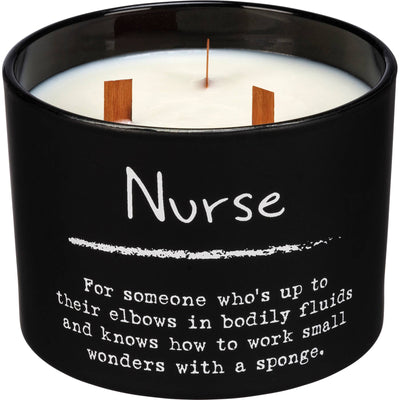 Nurse Poetry Candle