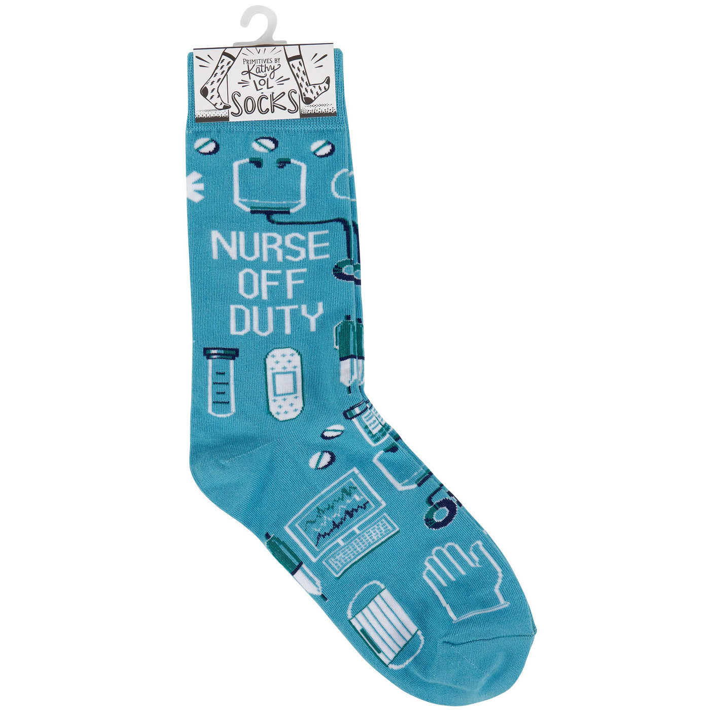 Nurse Off Duty Socks