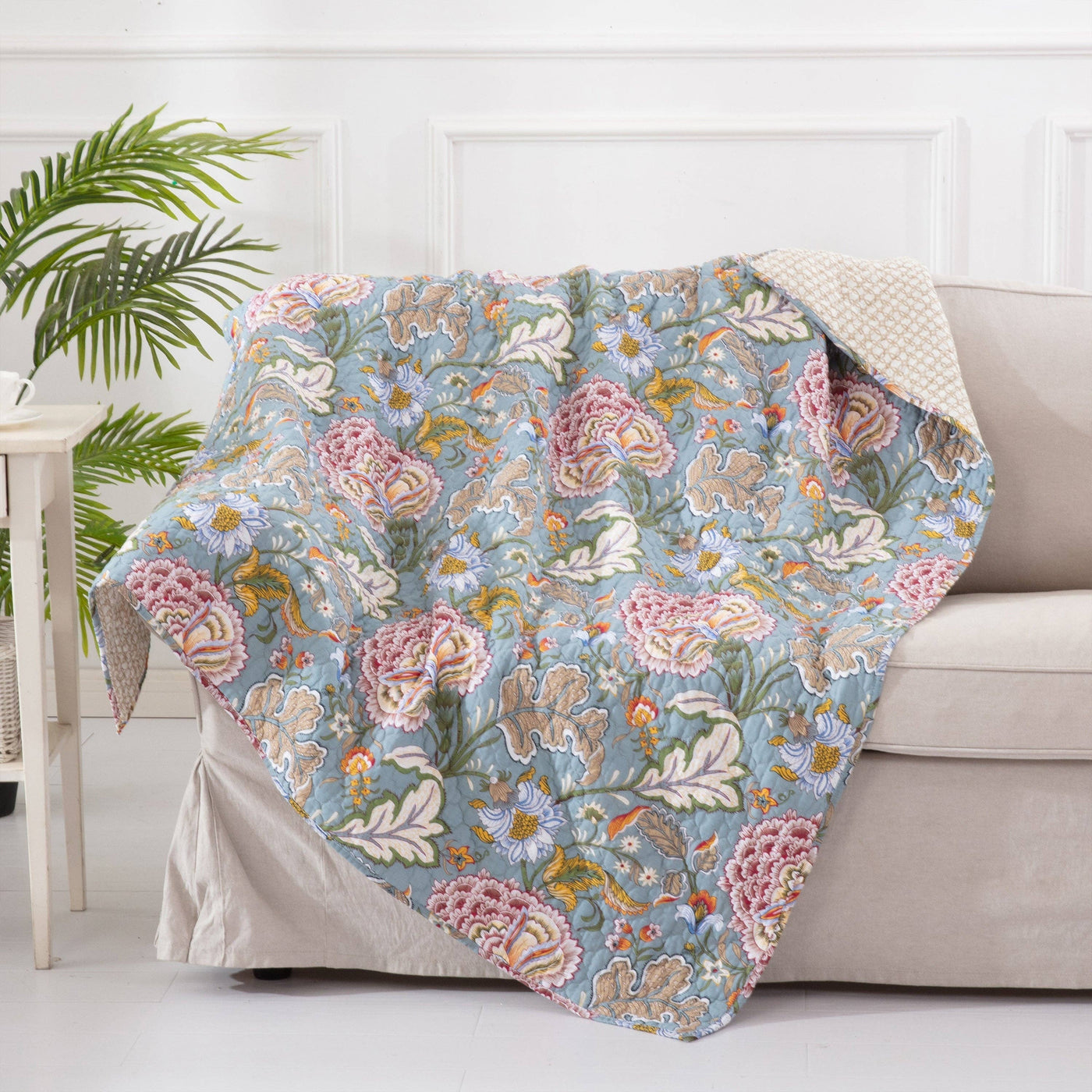 Angelica Quilted Throw