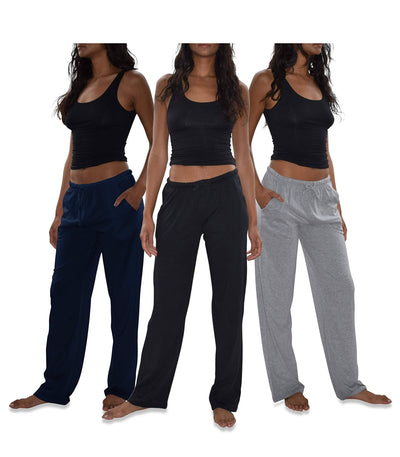 Women's Soft Capri Cotton Lounge Pants