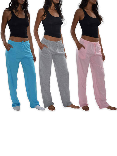 Women's Soft Capri Cotton Lounge Pants